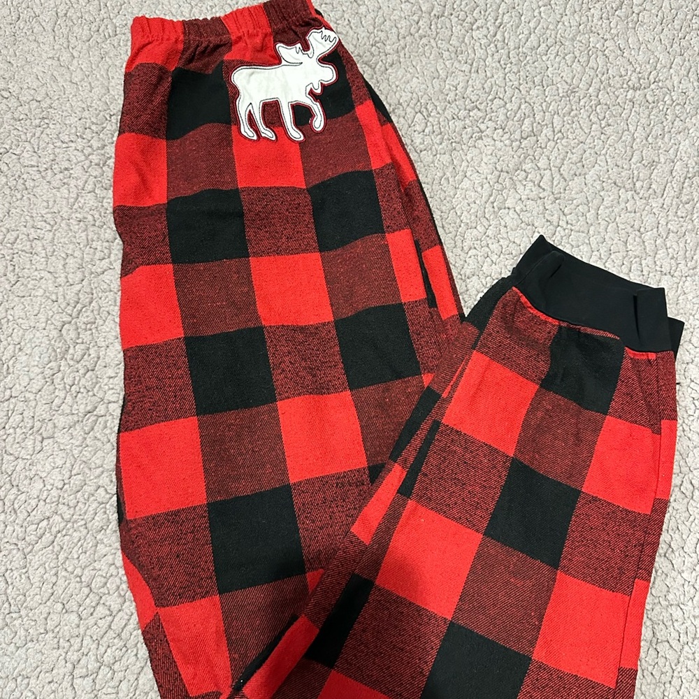 Cozy Red Plaid Pajamas